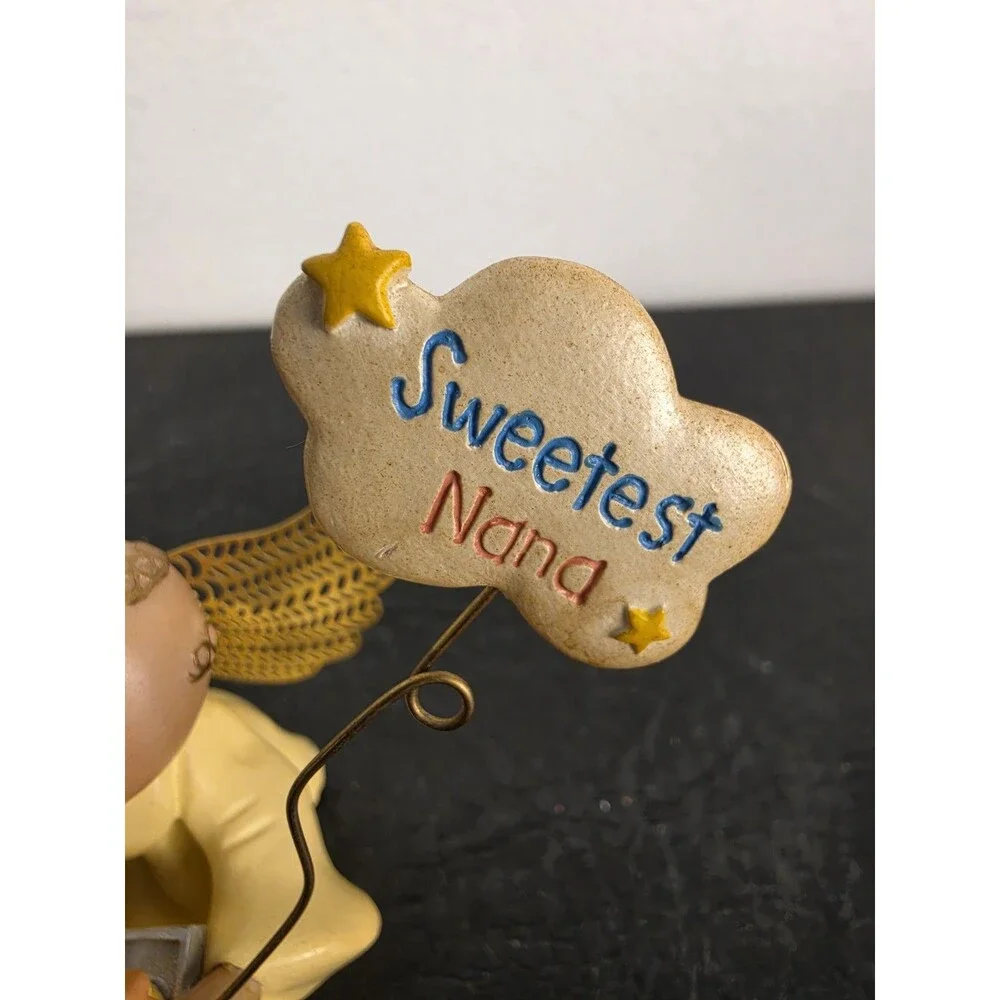 Angel Cheeks Sweetest Nana Figurine #37664 Kirk's Kritters Russ